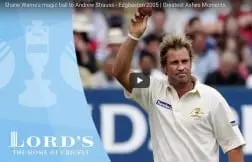 Flashback: Shane Warne's magical ball to Andrew Strauss in Ashes