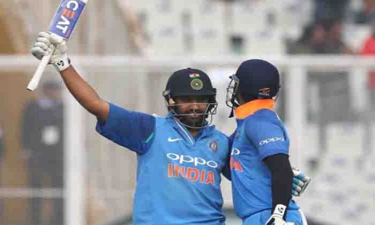 Rohit Sharma's record double ton powers India to 392/4 in 2nd ODI Images
