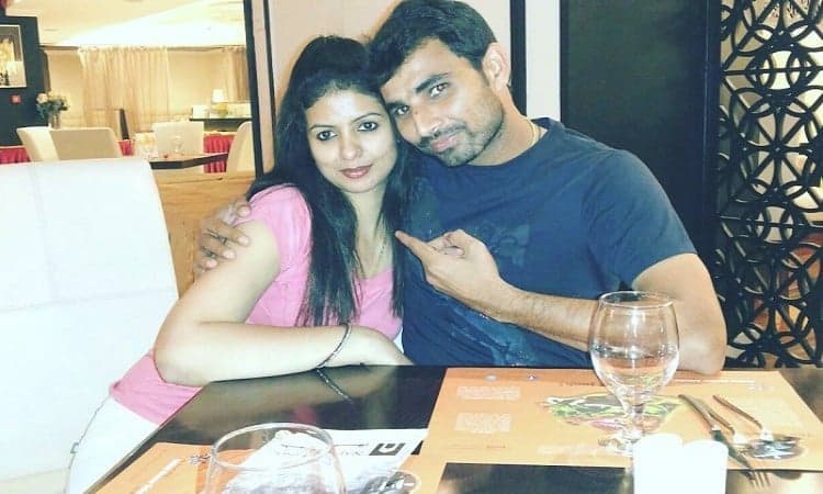Mohammed Shami blames third party for domestic row