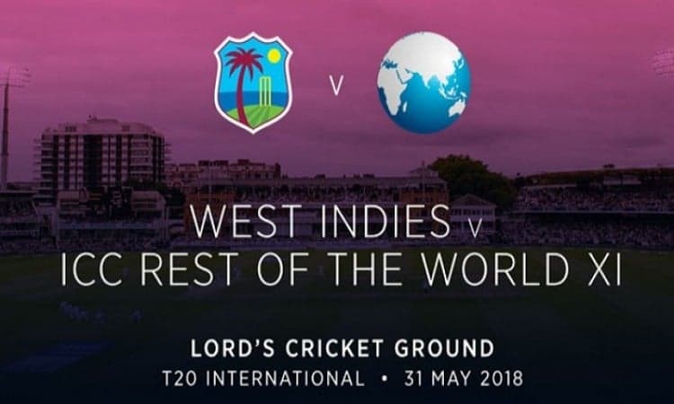 WI to play World XI in Lord's charity T20 tie