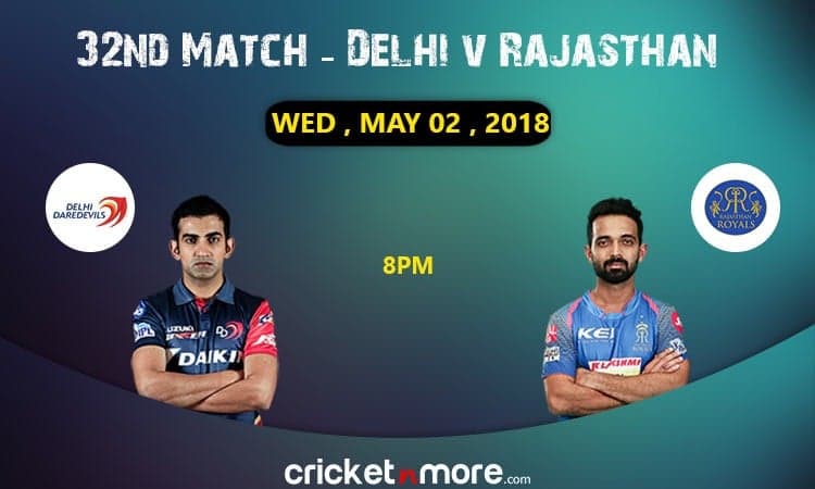 Rajasthan vs Delhi