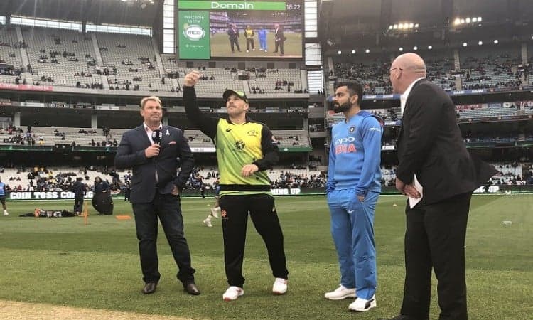 2nd T20I: India opts to field vs Australia Images