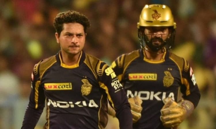 Dinesh Karthik and Kuldeep yadav