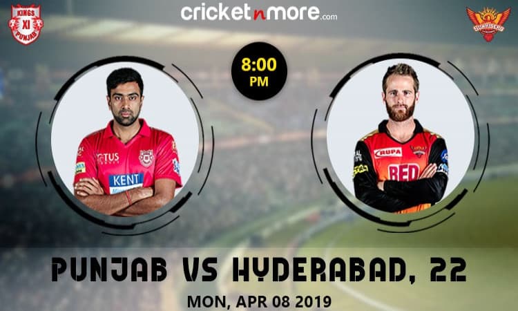 KXIP vs SRH