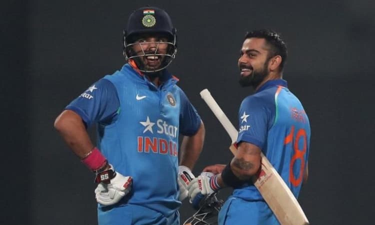 Yuvraj Singh and Virat Kohli