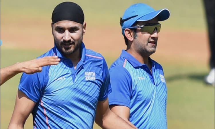 gautam gambhir and harbhajan singh