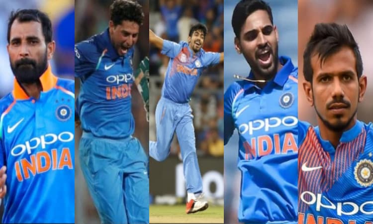 Jasprit Bumrah, Kuldeep Yadav, Chahal