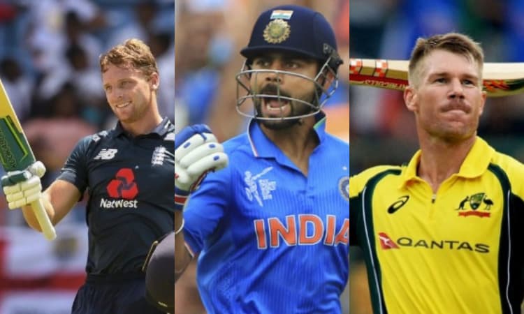 kohli , Warner and Buttler