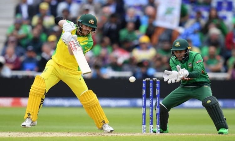 Warner ton propels Oz to mammoth 381/5 against Bangladesh Images