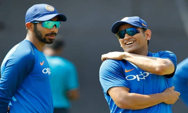 Dhoni and Bumrah
