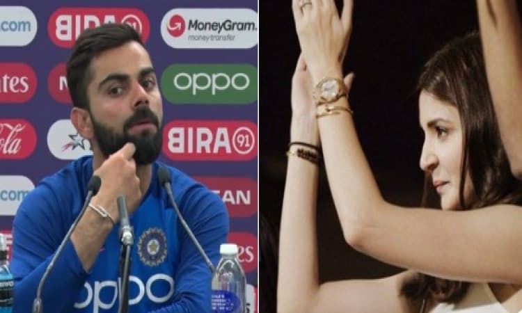 Virat kohli and Anushka Sharma