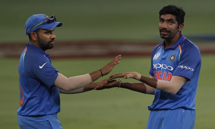 Rohit Sharma and Jasprit Bumrah