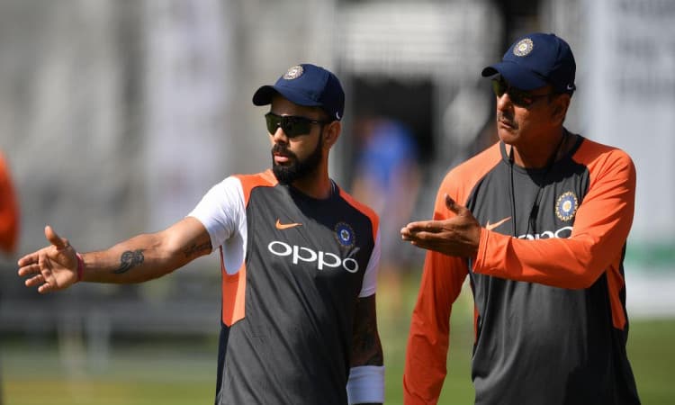 Virat Kohli and Ravi Shastri