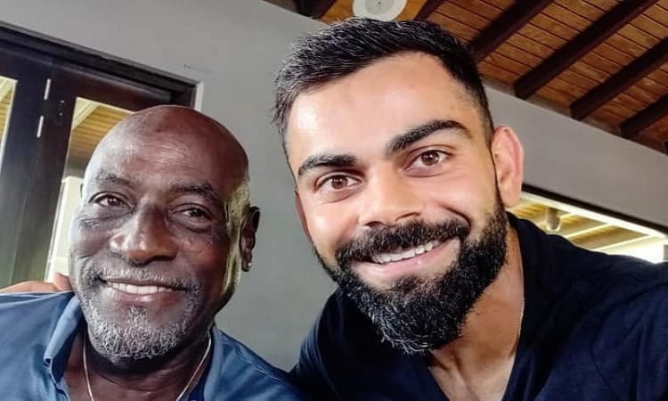 Virat Kohli and Viv Richards