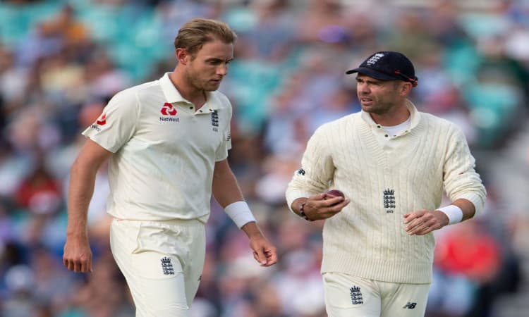 James Anderson and Stuart Broad