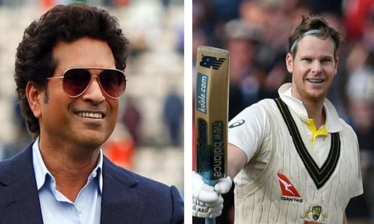 Sachin Tendulkar and  Steve Smith