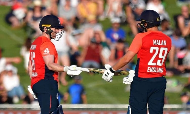 Dawid Malan and Eoin Morgan