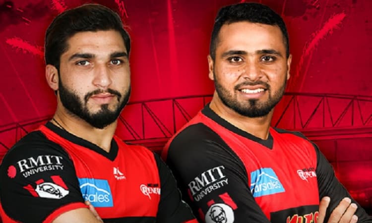 Faheem Ashraf and  Usman Shinwari