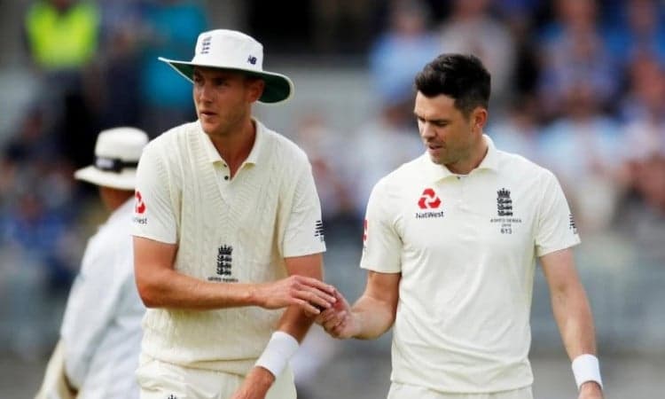 James Anderson and Stuart Broad