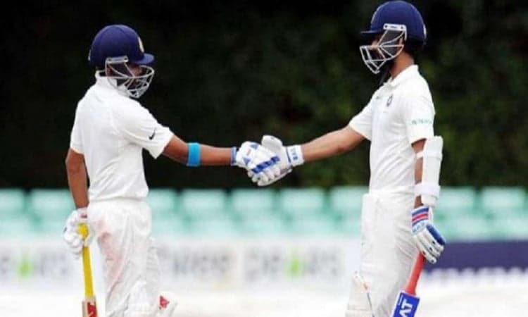 Prithvi Shaw and Ajinkya Rahane