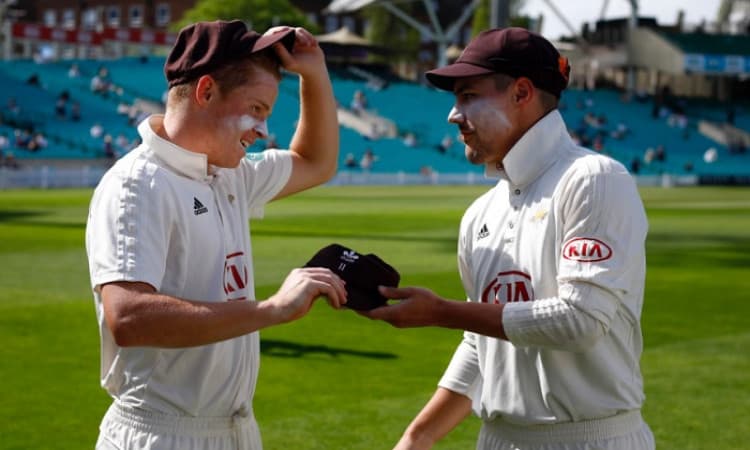 Rory Burns and Ollie Pope
