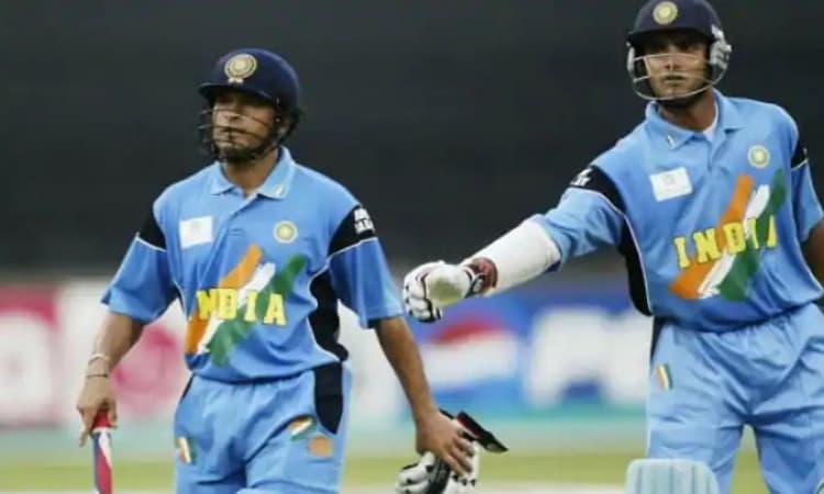 Sachin Tendulkar and Sourav Ganguly