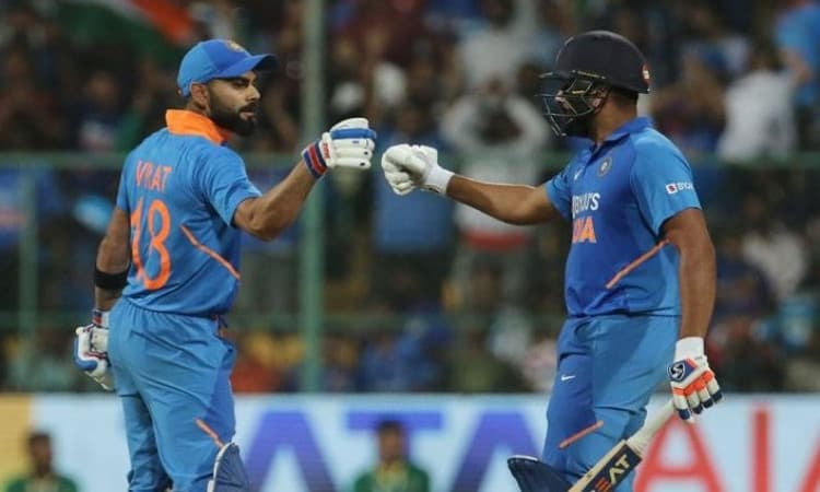 Virat Kohli and Rohit Sharma
