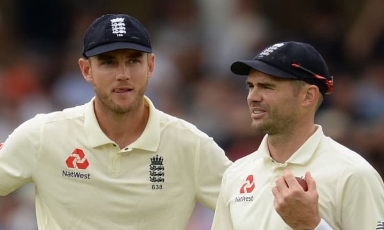James Anderson and Stuart Broad
