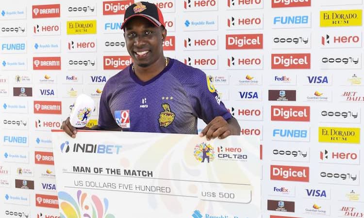 CPL 2020 (Match #13) - Trinbago Knight Riders Beat St Lucia Zouks By Six Wickets Images