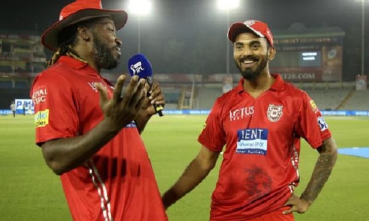Kl Rahul and Chris Gayle