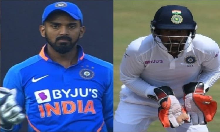 SAHA AND KL RAHUL 
