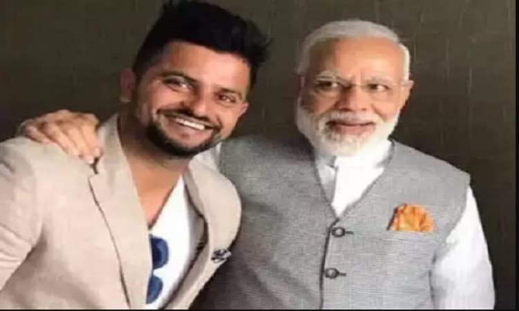 SURESH RAINA AND MODI