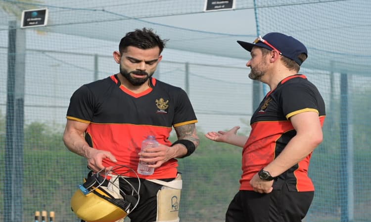Virat Kohli In Net