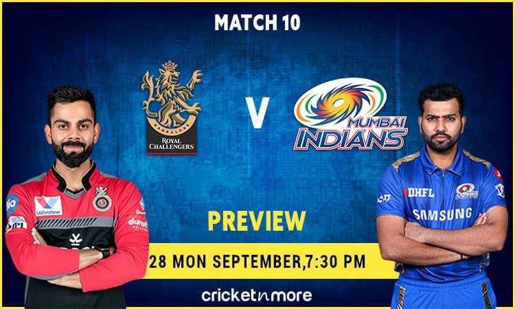 Royal Challengers Bangalore VS Mumbai Indians – MyTeam11 Fantasy Cricket Tips, Prediction & Pitch Re