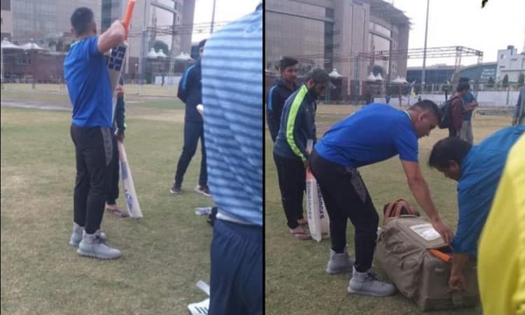 Dhoni Practise In Csk