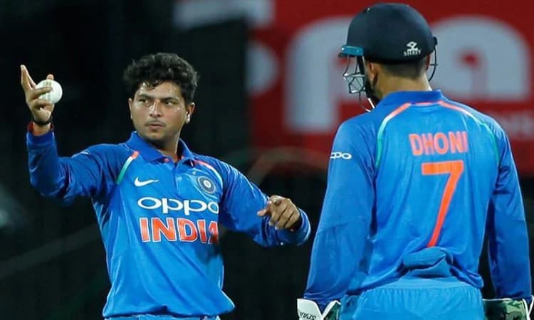 Dhoni and Kuldeep
