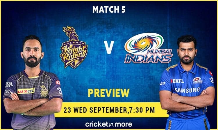 IPL 13: Kolkata Knight Riders To Lock Horns With  Defending Champion Mumbai Indians (Preview) Images