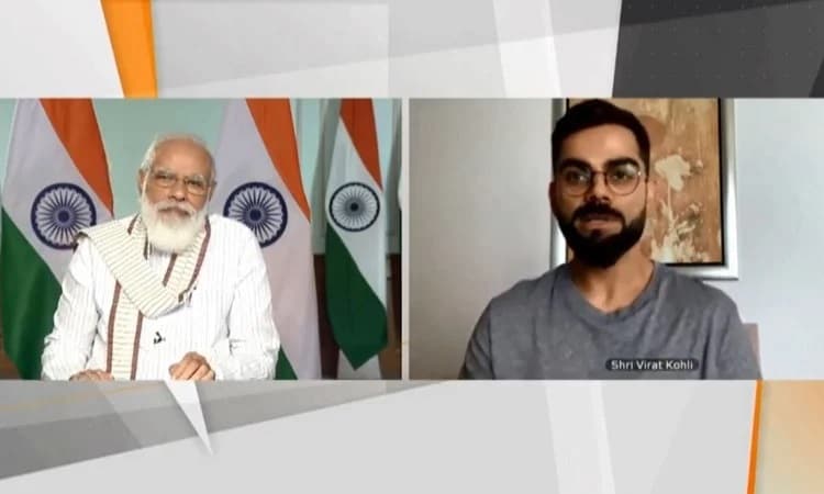 Modi And Virat Kohli