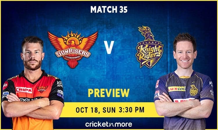 IPL 2020: Sunrisers Hyderabad VS Kolkata Knight Riders – Fantasy Cricket Tips, Prediction & Pitch Re