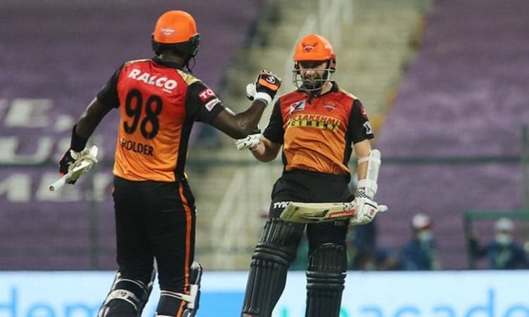 Kane Williamson and Jason Holder