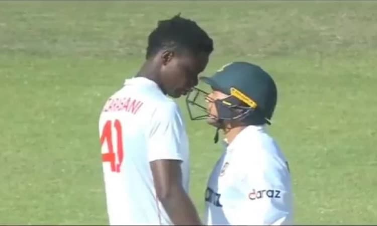 Cricket Image for ZIM vs BAN: Taskin Ahmed, Blessing Muzarabani Fined 15% Of Match Fee For Breach Of