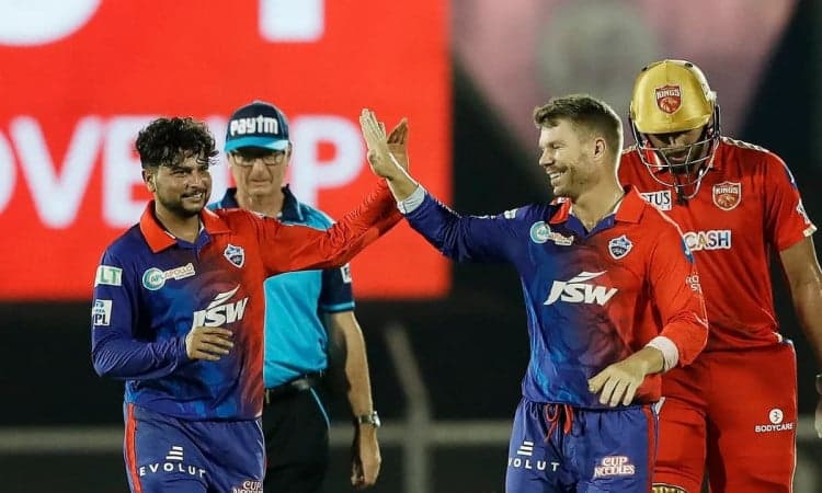 Cricket Image for IPL 2022: Explosive Bowling From DC Bowlers Crumbles PKBS Batting