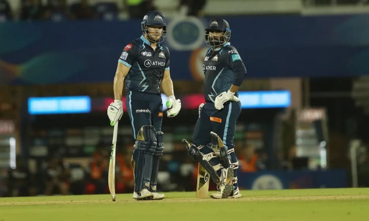 Cricket Image for Fire Power By Tewatia, Miller Takes Gujarat Titans At The Top Of the Table