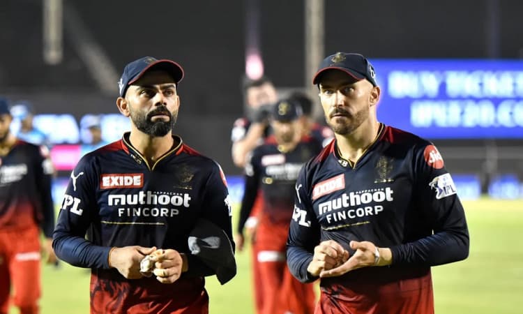 Cricket Image for RCB Skipper Faf Backs Virat Kohli After Another Mediocre Performance Against Punja