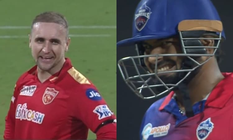 Cricket Image for A Two & A Half Ball Drama: Livingstone Wins The Battle Against Pant, WATCH