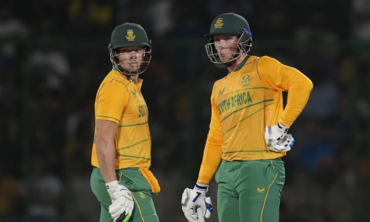 Cricket Image for Rassie, Miller's Fifty Drives South Africa A Seven Wicket Win Over India In First 