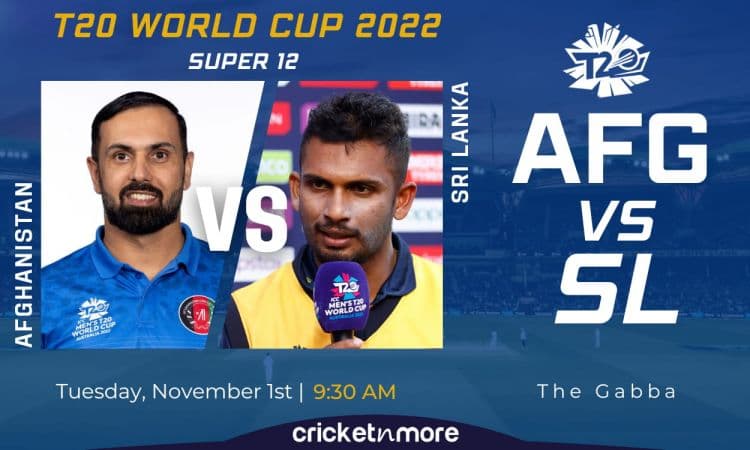 Cricket Image for Sri Lanka vs Afghanistan, Super 12, T20 World Cup - Match Preview, Cricket Match P