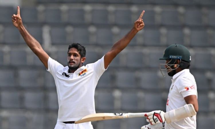Sri Lanka's Kasun Rajitha Out Of Bangladesh Test With Injury