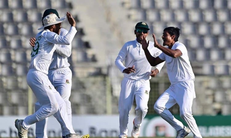 Taijul Islam Spins Bangladesh To Test Series Leveller With Windies