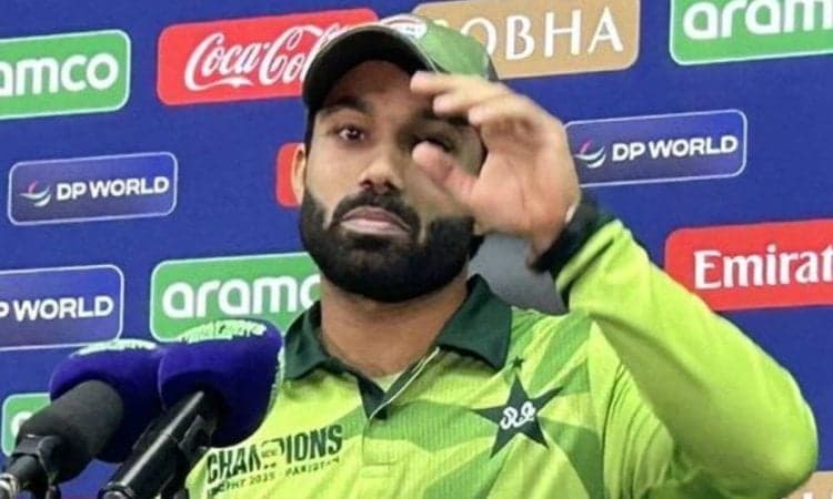Pakistan's Rizwan Admits Champions Trophy Dream 'Ended' By India